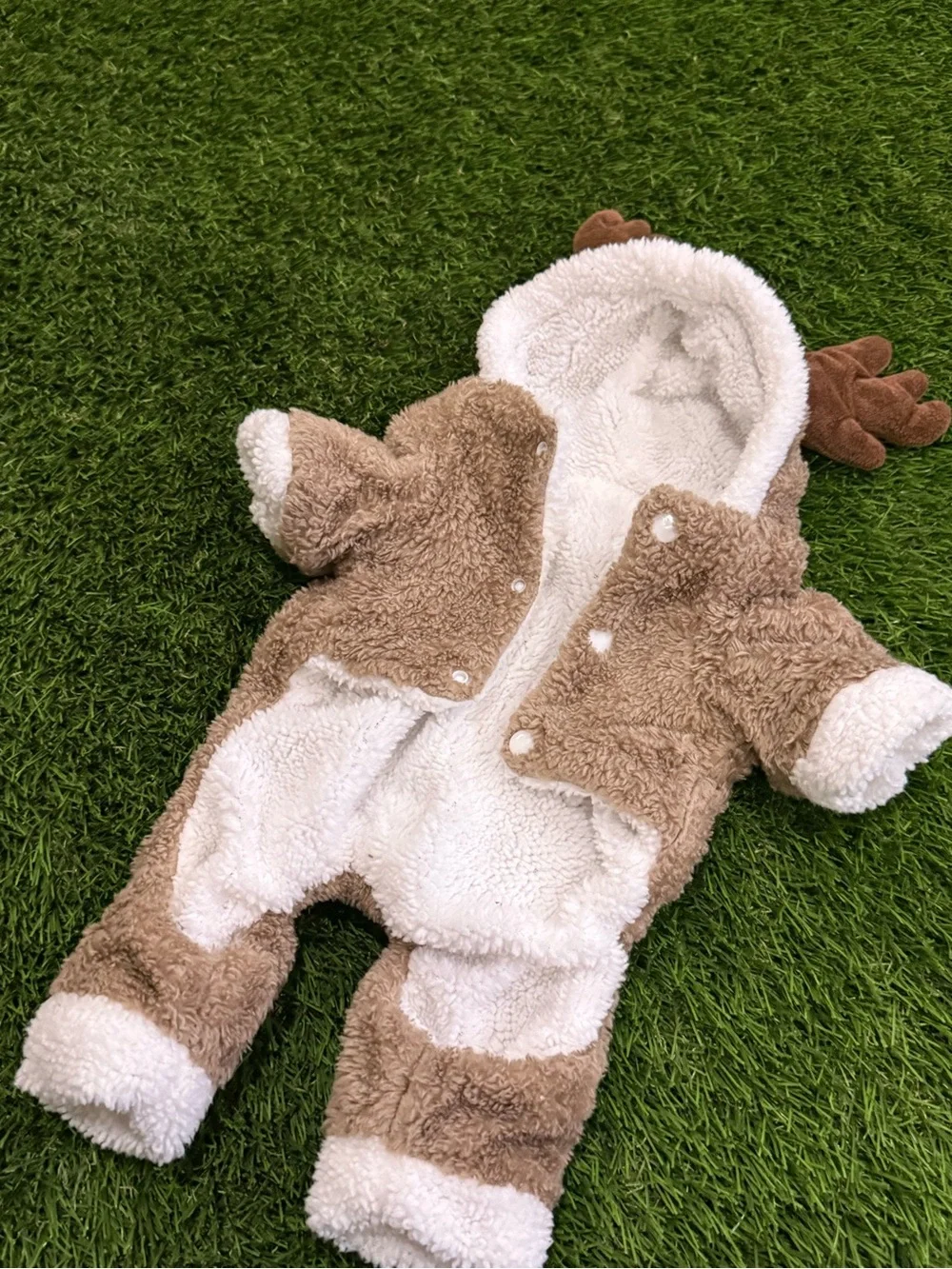 Dog reindeer costume